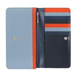 DuDu Matinee Flap Portemonnaie Colorful Collection Navy